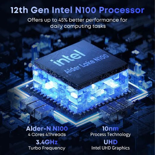 Great Wall 14 SE Pro - Performance Laptop Computers, Core N100, 8GB RAM, 256GB SSD, Win11 - image 4