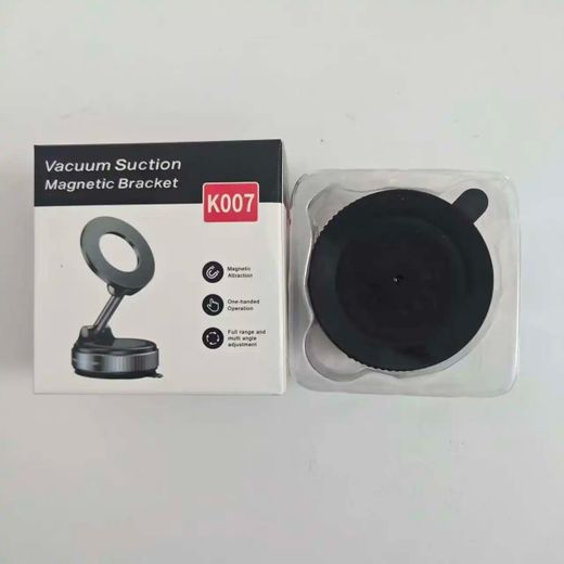 Generic K007 Car Mobile Stand with Powerful Magnet Vacuum Suction Base and Universal Dashboard Mount Compatibility - image 4