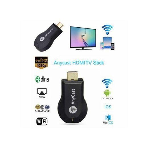 Generic M9 Plus Wireless Display Receiver for Casting Video, Photos, and Apps to Smart TV or Projector - image 2