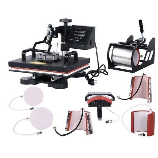 Generic T-Shirt and Mug Printing Starter Kit 2feet Plotter and 8 in 1 Heat Press Machine for Home and Commercial Use - image 3