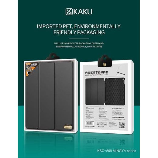 Generic iPad Pro 11 (M2) Kaku Premium Protective Case with Apple Pencil Holder, Also Compatible with iPad Air 4th and 5th Gen, Durable and Stylish Cover - image 3