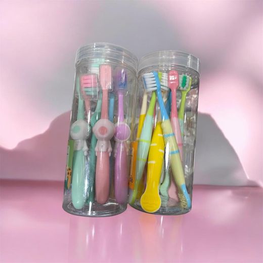 Generic 10 Pcs Cute Children's Soft Bristle Toothbrushes - Small Head Training - image 3