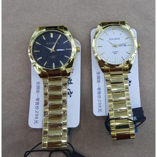 Generic Original Kalbor Men's Watch with Day & Date Display and Stainless Steel Back - Black Display - image 2