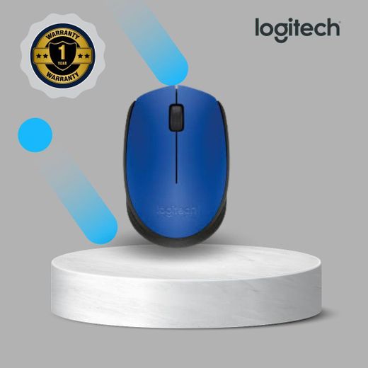 Logitech Wireless Ambidexterous Mouse M171 Blue