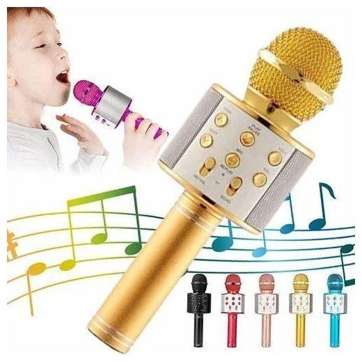 Generic Karaoke Microphone, Bluetooth Microphone for Singing, Wireless Microphones Toys for Girls Boys Adults, Portable Kids Microphone, 5 Year Old Girl Birthday Gift Ideas - image 3