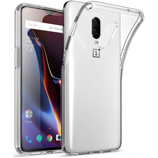 Generic Clear TPU Cover Case Shock absorbing case for OnePlus 7 - image 2