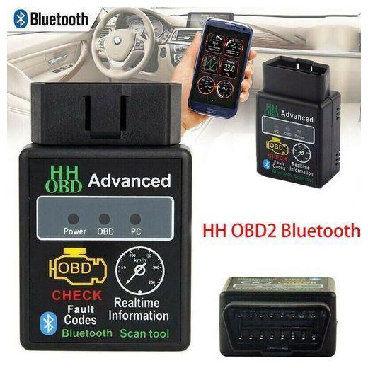 Generic OBD Advanced Bluetooth Car Auto Diagnostic Scanner Diagnosis Code Reader Obdii Engine Fault Read Phone