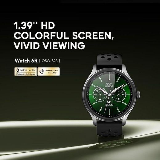 Oraimo Watch 6R 1.39'' Anti-Scratch IP68 Smart Watch OSW-823 - image 2