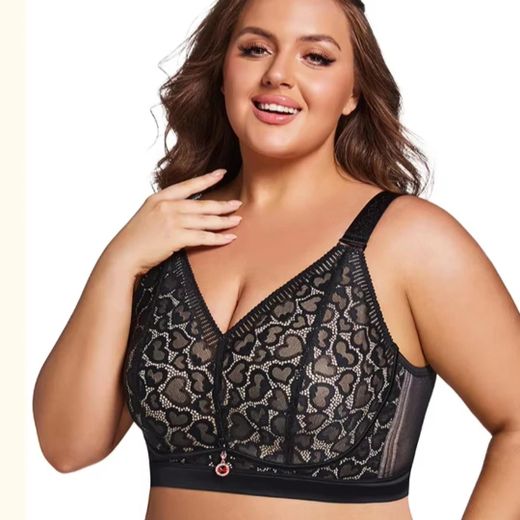 Fashion Black Women’s Full Coverage Bra - image 2