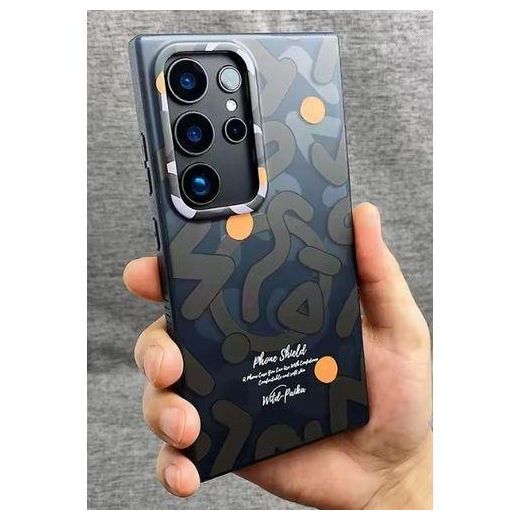 Graffiti Pattern Luxury Case Cover For Samsung Galaxy S24 Ultra MagSafe Magnetic Phone Case