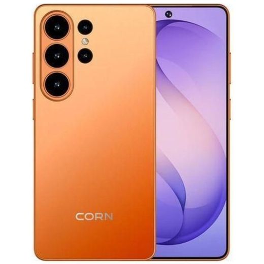 Corn  S26 Ultra UpTo 5gb+64gb storage 5000MAh battery 6.6screen Fingerprint Dual-SIM-ORANGE