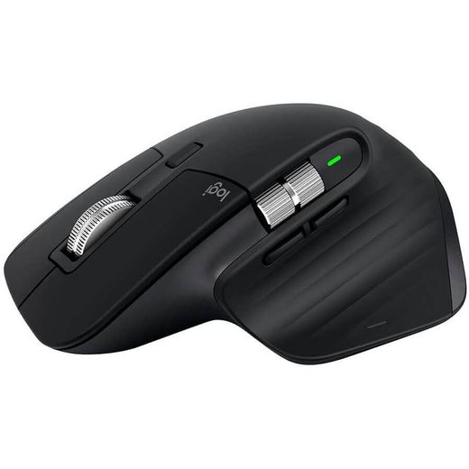 Logitech MX Master 3S - Wireless Performance Mouse with Ultra-fast Scrolling, Ergo, 8K DPI, Track on Glass, Quiet Clicks, USB-C, Bluetooth, Windows, Linux, Chrome - Graphite/Black - image 2