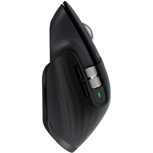 Logitech MX Master 3S - Wireless Performance Mouse with Ultra-fast Scrolling, Ergo, 8K DPI, Track on Glass, Quiet Clicks, USB-C, Bluetooth, Windows, Linux, Chrome - Graphite/Black - image 3