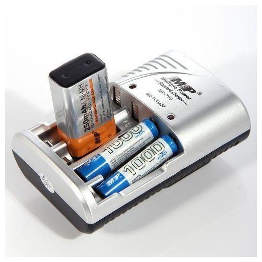 Multiple Power Universal Mp AA/AAA/9V RECHARGEABLE BATTERIES CHARGER - image 2