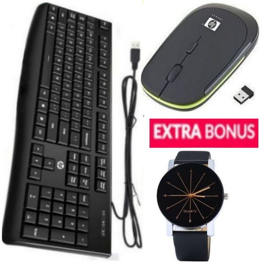 Hp Standard Laptop Keyboard + GIFTS; Mouse ,Watch