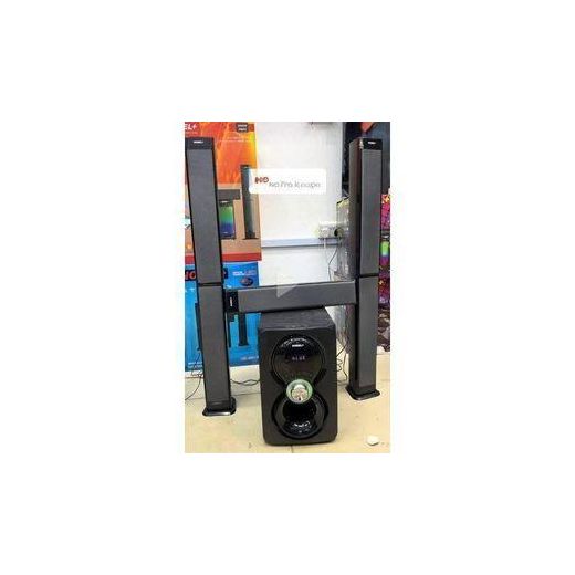 Nobel NB-2050 5.1CH MULTIMEDIA SPEAKER SYSTEM DEEP BASS BLAST, 2 TALL BOYS, PREMIUM SOUND QUALITY, ADJUSTABLE SOUND CONTROLS, BLUETOOTH, FM RADIO, HDMI, MP3, SD CARD, AUX, USB, RCA, REMOTE CONTROL-1 YEAR WARRANT - image 2