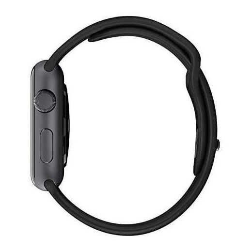 Generic Sport Band For Apple Watch Bands 42mm 44mm 45mm 49mm, Soft Silicone Sport Wristbands Replacement Strap With Classic Clasp - image 2