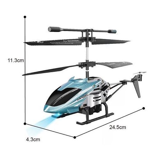 Generic Remote Control Airplane 3.5 Way Alloy Infrared Aircraft Toys Kids RC Plane - image 3