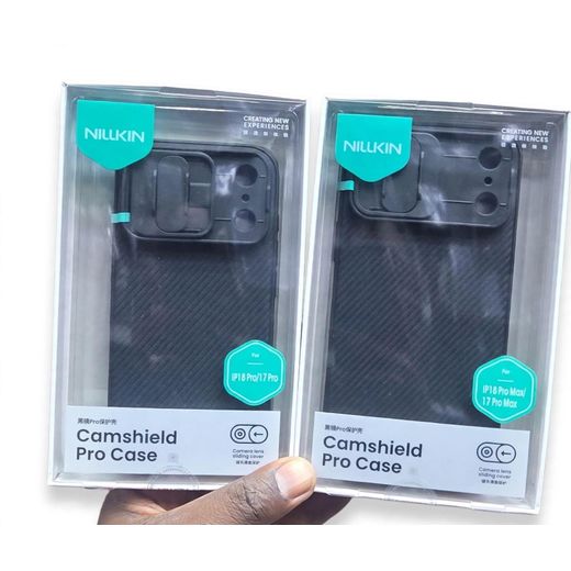 Nilkin CamShield Pro Cover Case for Redmi note 17 Pro, Shockproof Anti-Scratch Protective Case with Sliding Camera Cover, Soft TPU + Hard PC Hybrid Back – Black