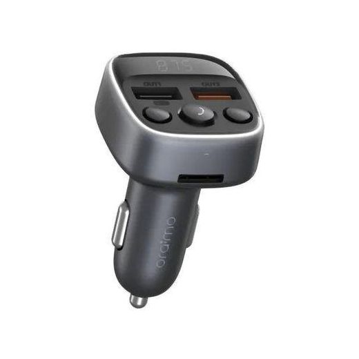 Oraimo  Boulevard 18W Super Fast Dual Car Charger Wireless Bluetooth Car Modulator Adapter OCD-32D - image 2