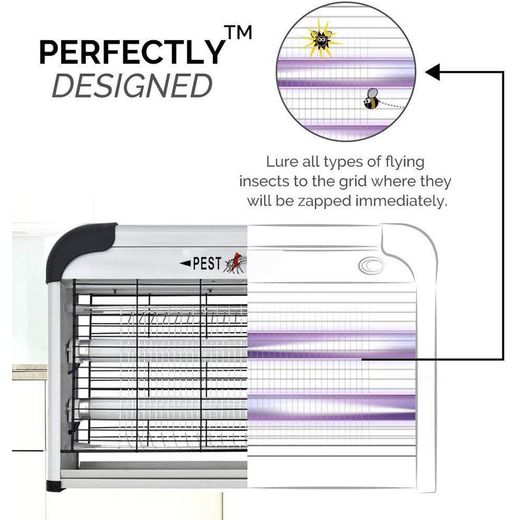 Generic Bug Zapper Lamp UV Mosquito Killer 220V Electric LED Fly Trap - image 2