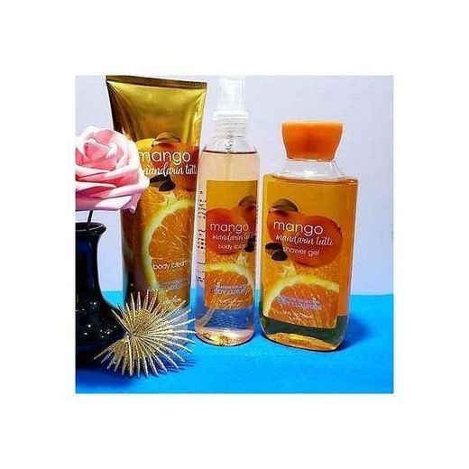 Body Luxuries Mango Mandarin 3in1 Shower Gel ,Body Splash & Cream