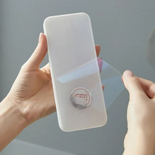 Generic Wall Mounted Double Layer Soap Dish Punch-Free Drawer Draining Holder - image 4