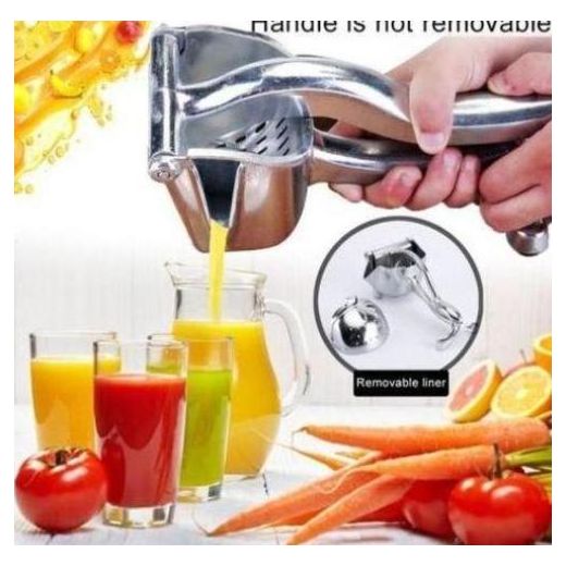 Generic Stainless steel Hand Press Fruit Juicer Manual Squeeze Juice Extractor Maker For Orange Lime Grapefruit Presser - image 2