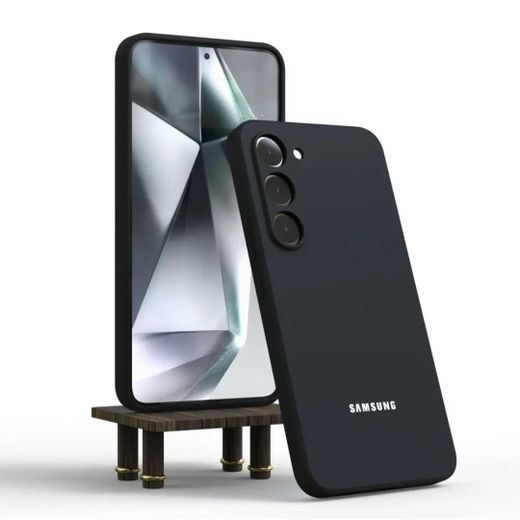 Samsung Galaxy A16 Back Cover Black Original Silicone Unique Phone Case/ Cover