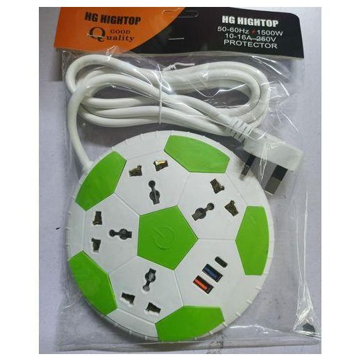 Generic Hightop Extension 4Way + 2USB Ports + 1 Type C Port