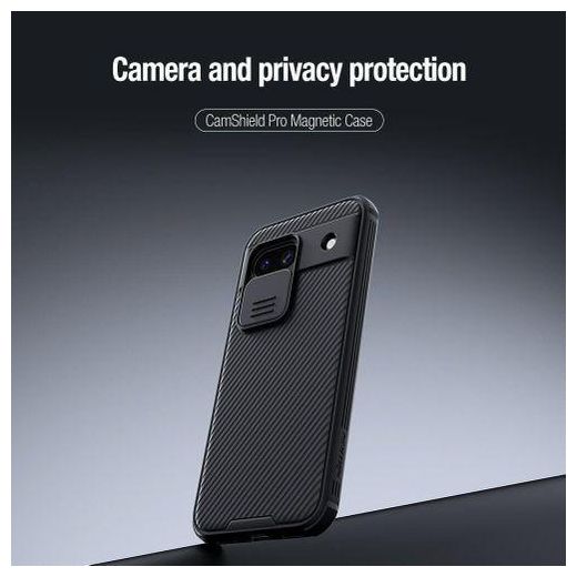 Generic Nilkin CamShield Pro Magnetic cover case for Google Pixel 8A-Upgraded camera lens protection - image 2