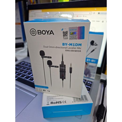 Generic BOYA BY-M1DM Dual Mic Kit for High Audio Precision and Voice Clarity - image 4