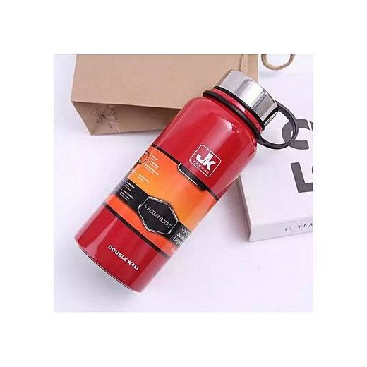 1.1L Portable JK Quality Vacuum Flask-Red.