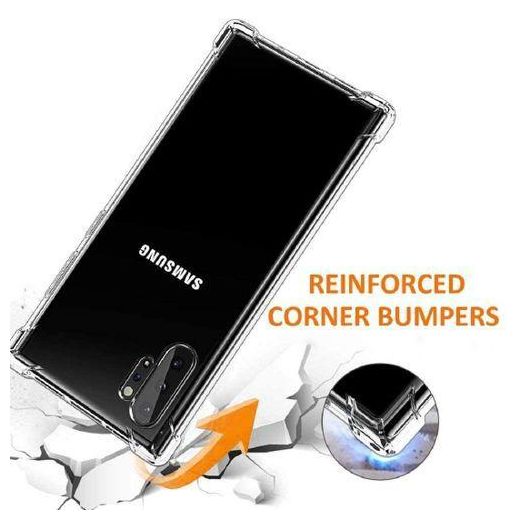Generic Samsung Galaxy Note 10 Plus Transparent Back Cover Clear Thin Protective Case with Clear Case Design for Phone Showcase - image 2