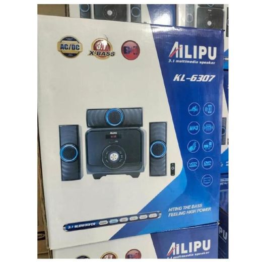 AILIPU  KL-6307AD Bluetooth Speaker System - 30W + 10W, 6.5" Driver, Remote Control, Blac - image 3