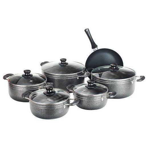 TC 14 pieces Non Stick Cooking Pots With Pan