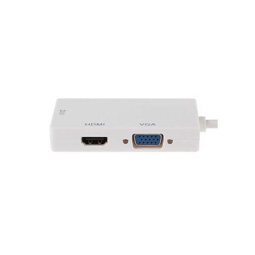 Generic Mini DisplayPort To VGA / DVI / HDMI Converter 3in1 Adapter - image 2