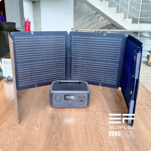 Generic EcoFlow RIVER 3 (245Wh) Portable Power Station + 110W Solar Panel Bundle - image 2