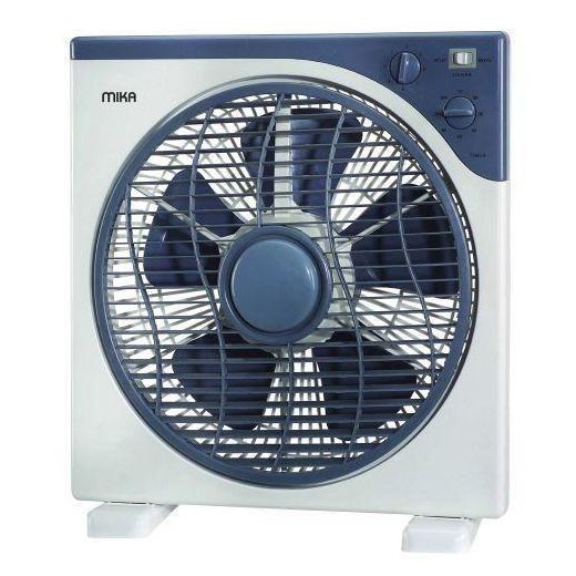Mika MFB1210/DG, 12" Square Box Fan, 60W