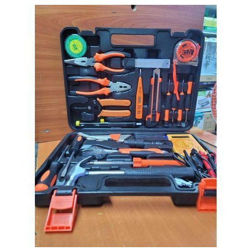  home tool kit set, complete set of DIY maintenance essential tools, portable tool box storage box, car mixing tool set, home car maintenance furniture assembly electrical appliances 