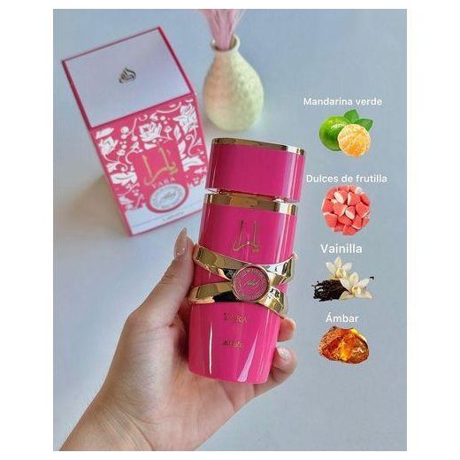Lattafa  2 in 1 Premium Arabian perfume-100ml Yara Candy +Khamrah Fragrance Set - image 2