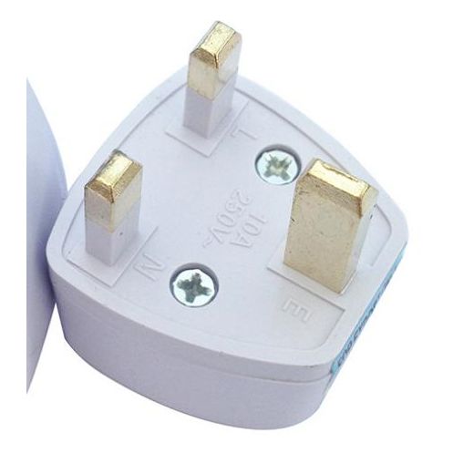 Generic 2 Pack Universal UK Travel Adapter Type G Plug Converter for International Chargers, Cameras & Small Appliances - image 2