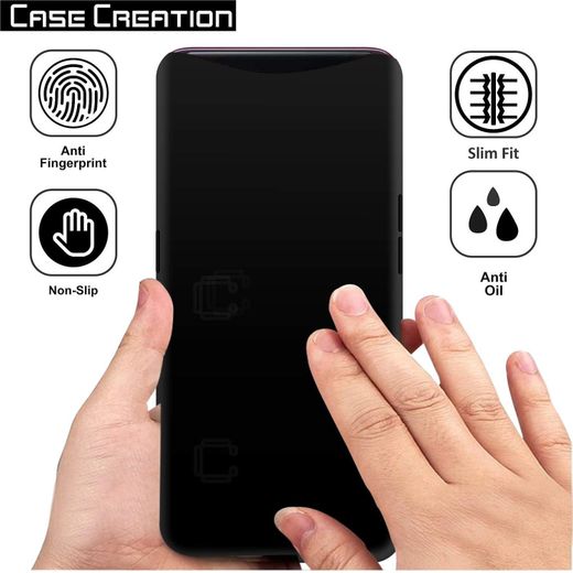 Generic Oppo Find X Phone Case, Slim Smooth Luxury Shockproof Liquid Soft Silicone TPU Protective Cover - image 4
