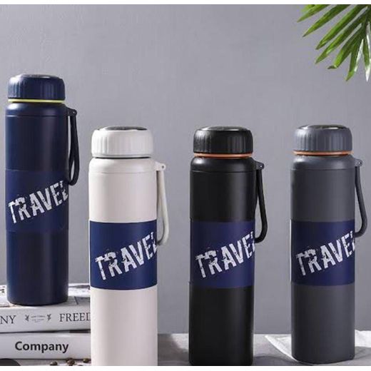Sports Unbreakable Flask 1 Liter Vacuum Insulated Stainless Steel Water Bottle Leak-Proof Durable Sports Bottle for Outdoor Gym Travel and Daily Hydration