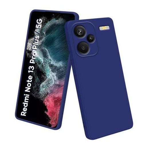 Generic All side shoockproof rubberised silicone cover case for Xiaomi Redmi Note 13 pro plus(+)5G - image 2