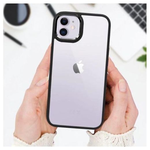 Generic Phone Case For Acrylic Crystal Clear Back Cover Case IPhone 12 - image 2