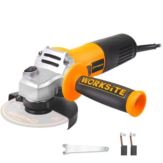 WORKSITE Electric Angle Grinder Machine Tools Corded Hand Portable Variable Concrete Metal Mini Professional Angle Grinder 115mm - image 3