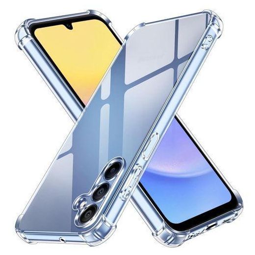 Generic Samsung Galaxy A16 4G 5G Bumper Exclusive Transparent Back Cover Case, Clear Thin Protective Phone Case with Enhanced Grip