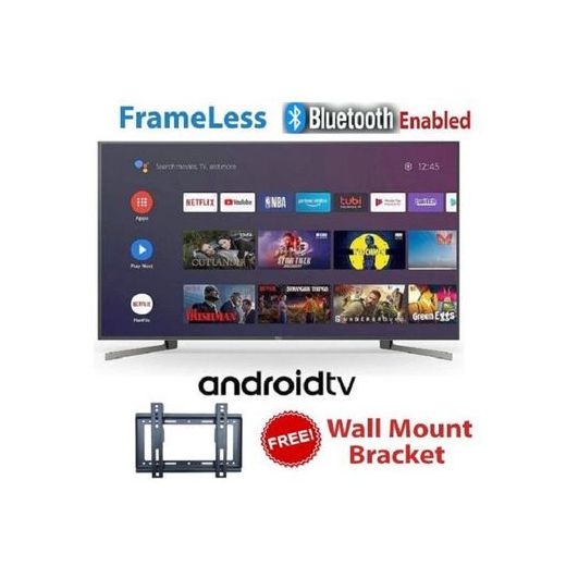 Vision 32" Frameless HD Smar tAndroid TV +FREEBRACKET (1YR WRTY)