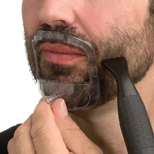 Fashion Fashion Beard Styling Template Set - 5Pcs Goatee Outliner for Men - image 2